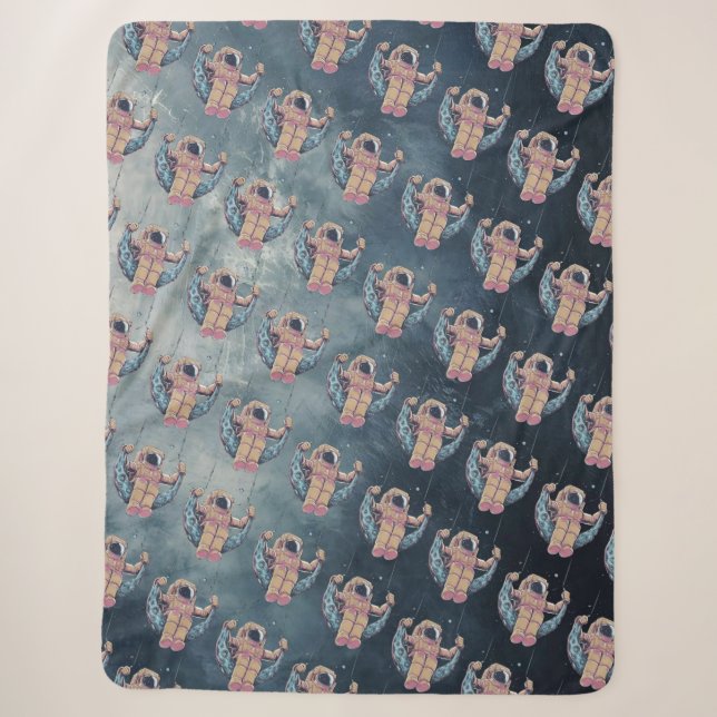 Couverture Sherpa Astronaute (Devant)