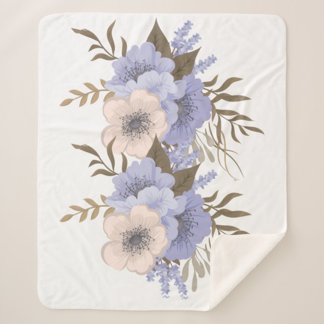 Couverture Sherpa aturaleza manta manta suave decoración hogar relax (Devant)