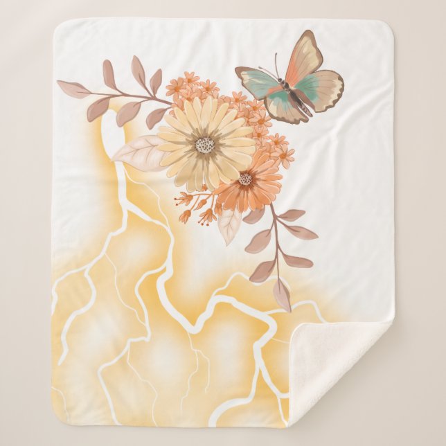 Couverture Sherpa aturaleza manta manta suave decoración hogar relax (Devant)