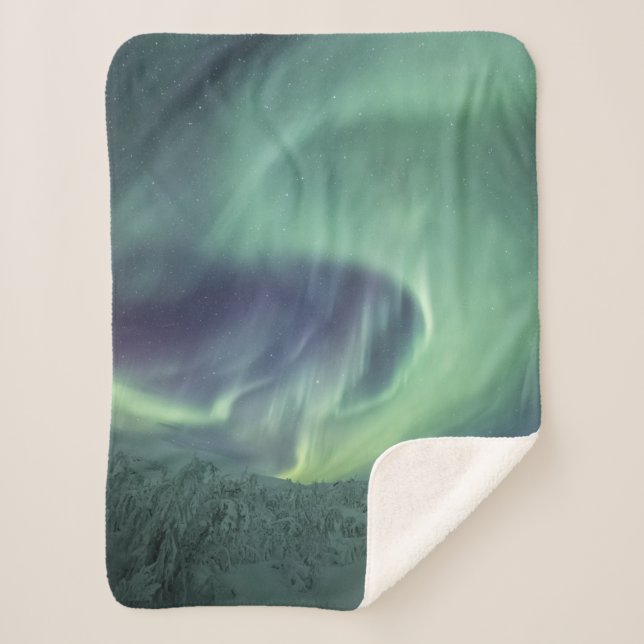 Couverture Sherpa Aurora Borealis (Devant)