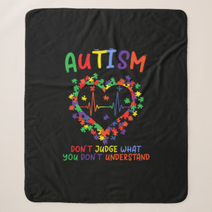 Couverture Sherpa Autism dont Judge What You Dont Understand