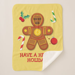 Couverture Sherpa Avengers Saisonniers   Biscuit Iron Man