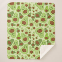 Avocado Happy Little Avos a un Motif Avocados