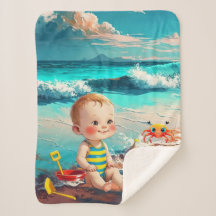 Baby Boy at the Beach