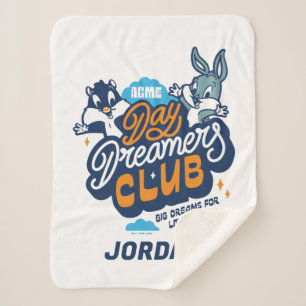 Couverture Sherpa Baby SYLVESTER™ & BUGS BUNNY™ Day Dreamers Club