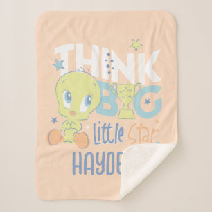 Couverture Sherpa Baby TWEETY™ - Pensez à Big Little Star