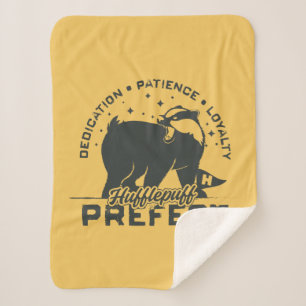 Couverture Sherpa Badge de préconfiguration HUFFLEPUFF™