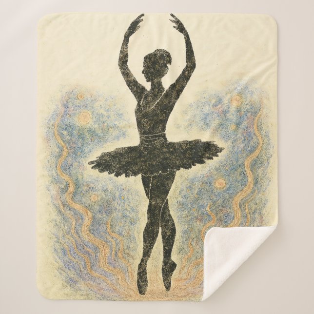 Couverture Sherpa Ballerine de Gracieux (Devant)