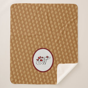 Couverture Sherpa Basculement Brown