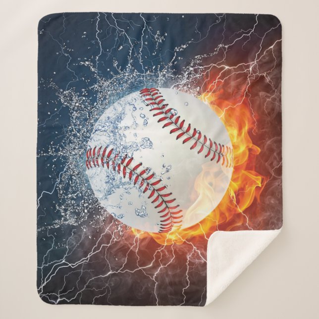 Couverture Sherpa Baseball (Devant)