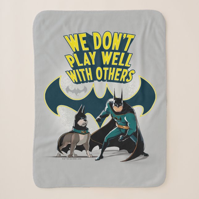 Couverture Sherpa Batman & Ace - Nous ne jouons pas bien avec les au (Devant)