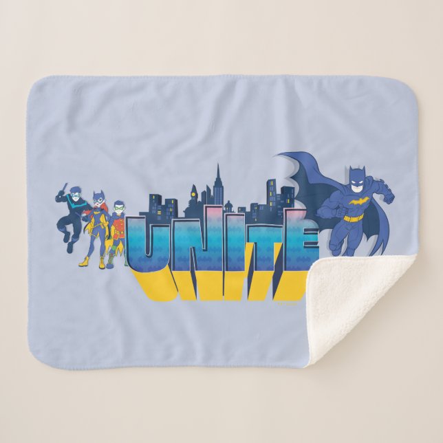 Couverture Sherpa Batman | UNITE (Devant (Horizontal))