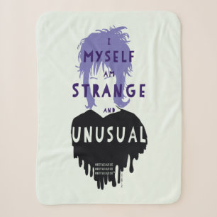 Couverture Sherpa Beetlejus   Lydia Graphisme "étrange et inhabituel