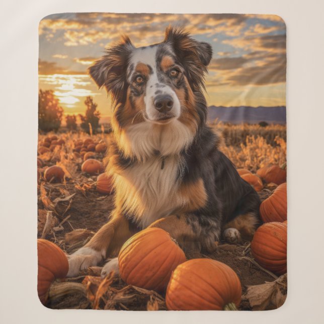 Couverture Sherpa Berger australien d'automne (Devant)