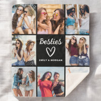 Besties Script Cadeau Pour Les Amis Photo Collage