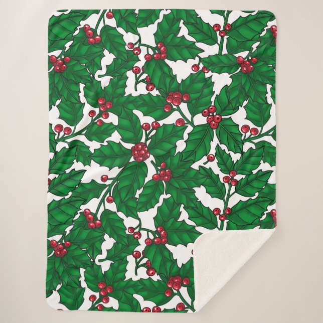 Couverture Sherpa Beurre blanche (Devant)