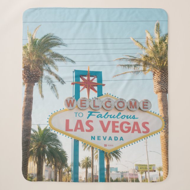 COUVERTURE SHERPA BIENVENUE À LAS VEGAS (Devant)