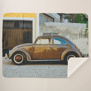 COUVERTURE SHERPA BOGUE BROWN