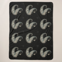 Boho Chic Paisley Motif sans fil
