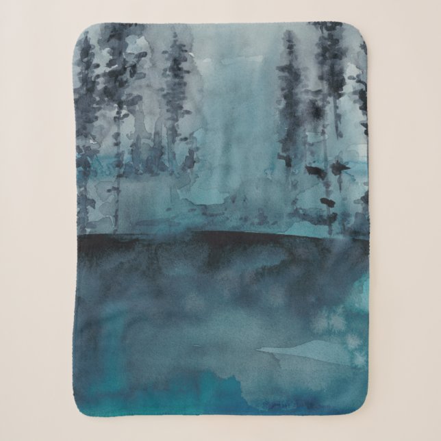 Couverture Sherpa Bois d'hiver (Devant)
