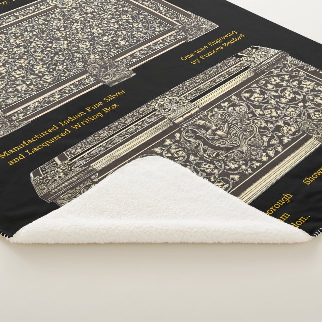 Couverture Sherpa Boîte d'écriture en argent victorienne sur Sherpa  (3/4)