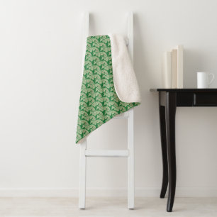 Couverture Sherpa "Bonne Saint Patrick's Day" Shamrock