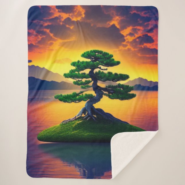 Couverture Sherpa Bonsai Sherpa Blanket (Devant)