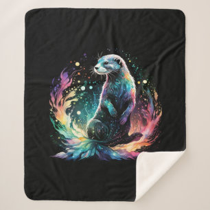 Couverture Sherpa Bord Spectrum : Les Otter Glow
