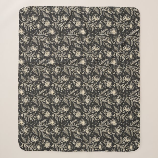 Couverture Sherpa Botaniques Vintage (Devant)