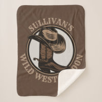 Bottes de cowboy Occidentales Wild West personnali