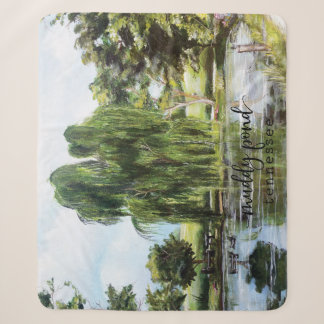 Couverture Sherpa Bouddy Pond Sherpa Blanket