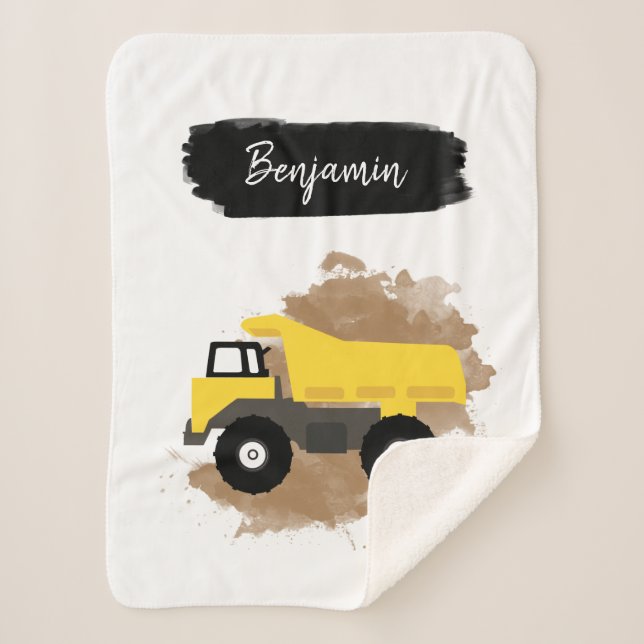 Couverture Sherpa Boue de véhicule de construction de camion-citerne (Devant)