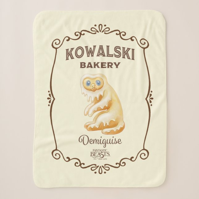 Couverture Sherpa Boulangerie Kowalski - Demiguise (Devant)