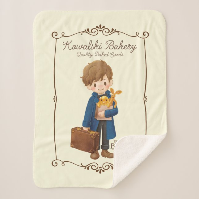 Couverture Sherpa Boulangerie Kowalski - Newt Scamander (Devant)
