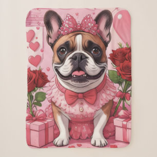 Couverture Sherpa Bouledogue Français Amoureux French Bulldog