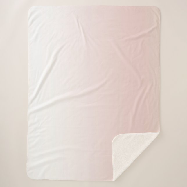 Couverture Sherpa Brosse blanche (Devant)