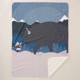 Couverture Sherpa Buffalo veut un bretzel