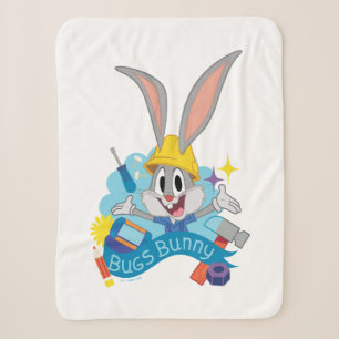 Couverture Sherpa BUGS BUNNY BUILDERS™  Art du personnage BUGS BUNNY
