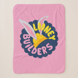 Couverture Sherpa BUGS BUNNY BUILDERS™  Casque de chantier Logo à fe