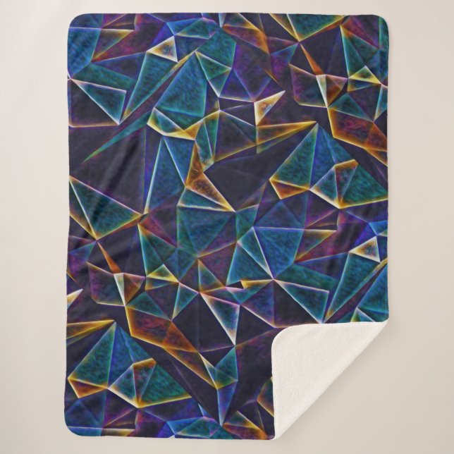 Couverture Sherpa Bulles cassées (Devant)