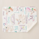 Bunnies de nom de collage personnalisé