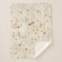 Burrito Blanket Flour Tortilla Sherpa Fleece Jeu
