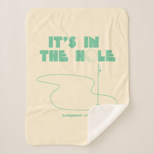 Couverture Sherpa Caddyshack C'est dans le trou