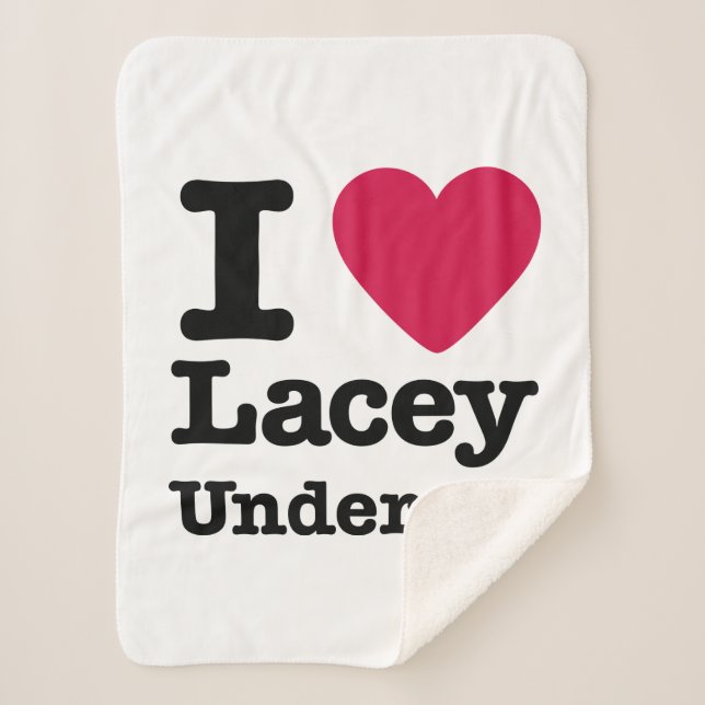 Couverture Sherpa Caddyshack | I Love Lacey Underall (Devant)