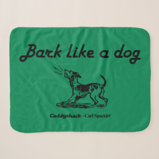 Couverture Sherpa Caddyshack | L'écorce Comme Un Chien !