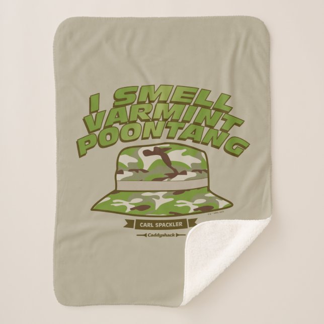 Couverture Sherpa Caddyshack | Varmint Poontang (Devant)