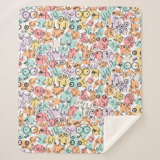 Couverture Sherpa cadeau amusant femme