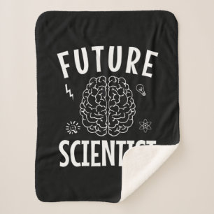 Couverture Sherpa Cadeau d'anniversaire Futur scientifique