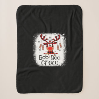 Couverture Sherpa Cadeau infirmière | Boo Boo Crew