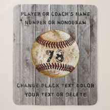 Cadeaux de baseball personnalisés pour joueurs ou 